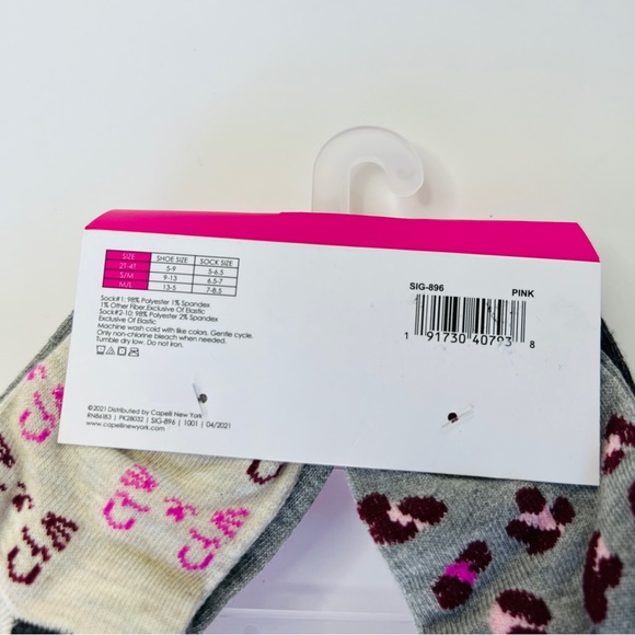 Capelli 10 Pack Ankle Socks 2T-4T Shoe Size 5-9 - Picture 3 of 4